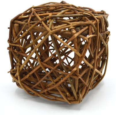 Show full view: Oxbow Enriched Life Willow Play Cube Small Animal Toy slide 3 of 10