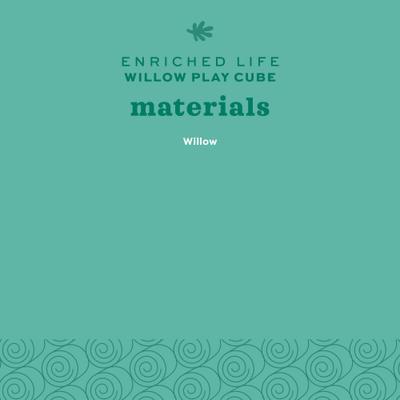 Show full view: Oxbow Enriched Life Willow Play Cube Small Animal Toy slide 7 of 10