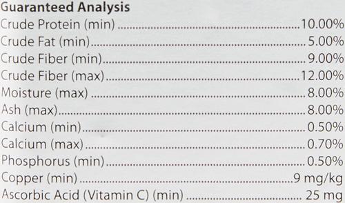 Show full view: Oxbow Essentials Adult Guinea Pig Food All Natural Adult Guinea Pig Pellets + Natural Science Vitamin C Small Animal Supplement slide 8 of 10