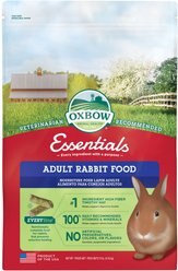 Oxbow Essentials Adult Rabbit Food All Natural Adult Rabbit Pellets, 10-lb bag