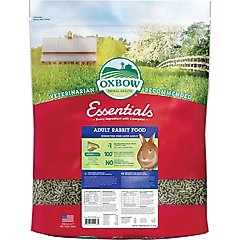 Oxbow Essentials Adult Rabbit Food All Natural Adult Rabbit Pellets, 25-lb bag