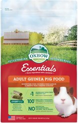 Oxbow Essentials Cavy Cuisine Adult Guinea Pig Food, 5-lb bag