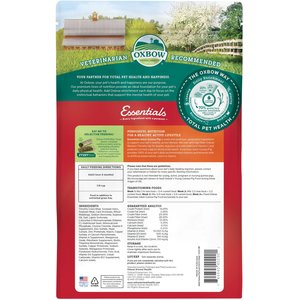 Oxbow Essentials Cavy Cuisine Adult Guinea Pig Food, 5-lb bag