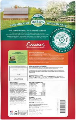 Show full view: Oxbow Essentials Cavy Cuisine Adult Guinea Pig Food, 5-lb bag slide 2 of 11