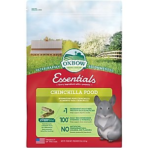 Oxbow Essentials Chinchilla Deluxe Chinchilla Food, 10-lb bag