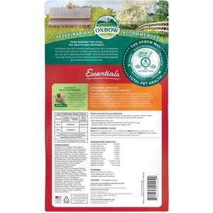 Oxbow Essentials Mouse & Young Rat Food All Natural Mouse & Young Rat Food, 2.5lb. 