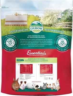 Show full view: Oxbow Essentials Mouse & Young Rat Food All Natural Mouse & Young Rat Food, 25lb.  slide 2 of 10