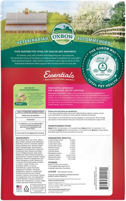 Show full view: Oxbow Essentials Regal Rat Adult Rat Food, 3-lb bag slide 2 of 11