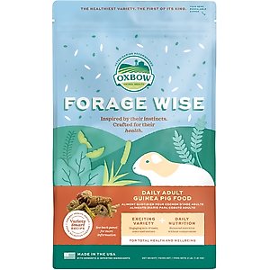 Oxbow Forage Wise Adult Guinea Pig Food, 4-lb bag