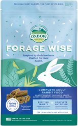 Oxbow Forage Wise Adult Rabbit Food, 4-lb bag