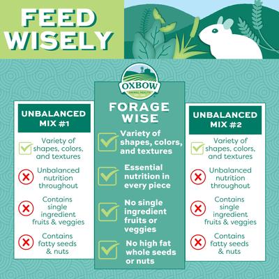 Show full view: Oxbow Forage Wise Hamster & Gerbil Food, 2-lb bag slide 8 of 9
