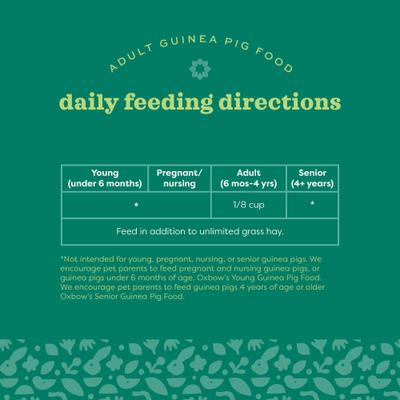 Show full view: Oxbow Garden Select Adult Guinea Pig Food, 8-lb bag slide 6 of 10