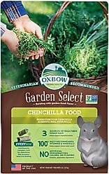 Oxbow Garden Select Chinchilla Food, 3-lb bag