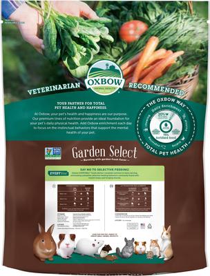 Show full view: Oxbow Garden Select Gerbil & Hamster Food, 20-lb bag slide 2 of 10