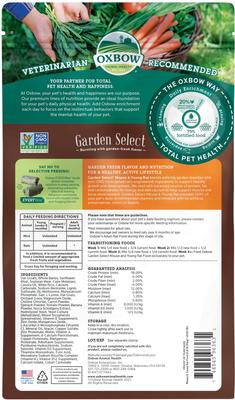 Show full view: Oxbow Garden Select Mouse & Young Rat Food, 2-lb bag slide 2 of 10