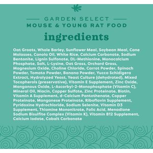 Oxbow Garden Select Mouse & Young Rat Food, 2-lb bag