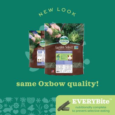 Show full view: Oxbow Garden Select Young Guinea Pig Food, 25-lb bag slide 7 of 10