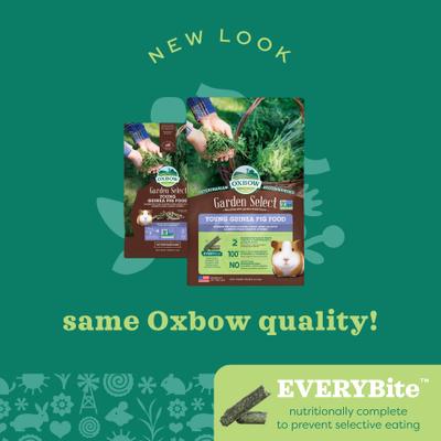 Show full view: Oxbow Garden Select Young Guinea Pig Food, 4-lb bag slide 7 of 10