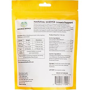 Oxbow Natural Science Urinary Support Small Animal Supplement, 60 count