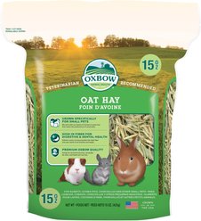 Oxbow Oat Hay Small Animal Food, 15-oz bag