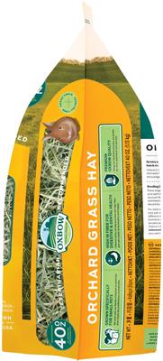 Show full view: Oxbow Orchard Grass Hay Small Animal Food, 40-oz bag slide 4 of 12