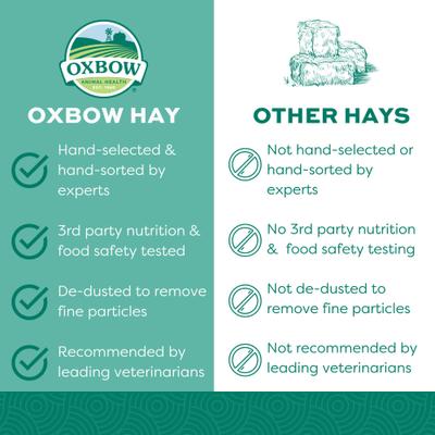 Show full view: Oxbow Orchard Grass Hay Small Animal Food, 40-oz bag slide 9 of 12