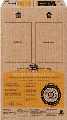 Show full view: Oxbow Orchard Grass Hay Small Animal Food, 9-lb bag slide 4 of 12