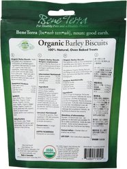 Oxbow Organic Barley Biscuits Small Animal Treats, 2.65-oz bag slide 2 of 4