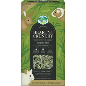 Oxbow Prime Cut Hearty & Crunchy Timothy Hay Small Pet Food, 20-oz bag