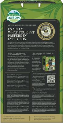 Show full view: Oxbow Prime Cut Hearty & Crunchy Timothy Hay Small Pet Food, 20-oz bag slide 2 of 11