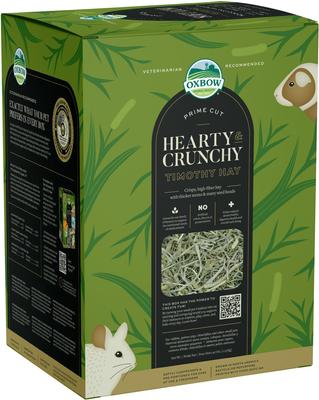 Show full view: Oxbow Prime Cut Hearty & Crunchy Timothy Hay Small Pet Food, 40-oz bag slide 6 of 11