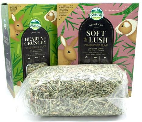 Show full view: Oxbow Prime Cut Hearty & Crunchy Timothy Hay Small Pet Food, 80-oz bag slide 6 of 11