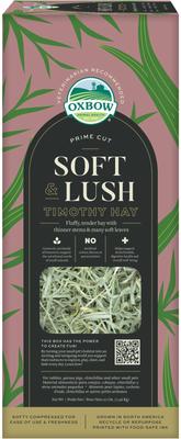 Show full view: Oxbow Prime Cut Soft & Lush Timothy Hay Small Pet Food, 20-oz bag slide 3 of 11