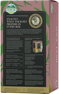 Show full view: Oxbow Prime Cut Soft & Lush Timothy Hay Small Pet Food, 20-oz bag slide 6 of 11
