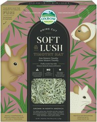 Oxbow Prime Cut Soft & Lush Timothy Hay Small Pet Food, 40-oz bag