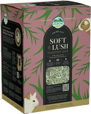 Show full view: Oxbow Prime Cut Soft & Lush Timothy Hay Small Pet Food, 40-oz bag slide 7 of 11