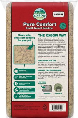 Show full view: Oxbow Pure Comfort Small Animal Bedding, Natural, 28-L slide 2 of 8