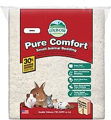Oxbow Pure Comfort Small Animal Bedding, White, 144-L