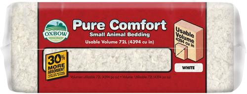Show full view: Oxbow Pure Comfort Small Animal Bedding, White, 144-L slide 3 of 7