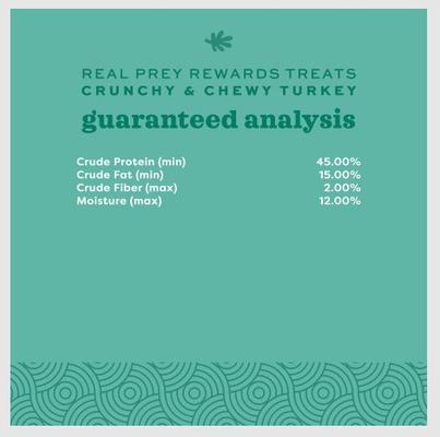 Show full view: Oxbow Real Prey Rewards Crunchy & Chewy Turkey Ferret Treats, 3-oz slide 6 of 11