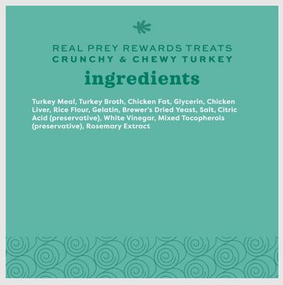 Show full view: Oxbow Real Prey Rewards Crunchy & Chewy Turkey Ferret Treats, 3-oz slide 7 of 11