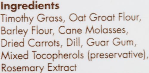 Show full view: Oxbow Simple Rewards Oven Baked with Carrot & Dill Small Animal Treats, 4 count slide 3 of 6