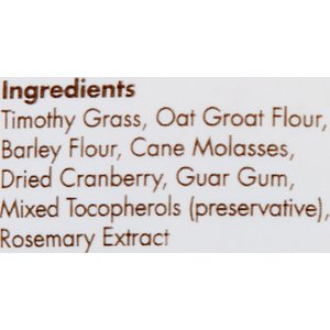 Oxbow Simple Rewards Oven Baked with Cranberry Small Animal Treats, 3-oz bag