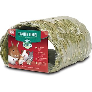 Oxbow Timothy Club Tunnel Small Animal Hideout slide 1 of 2