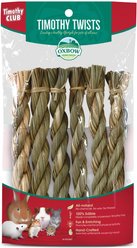 Oxbow Timothy Club Twists Small Animal Treats, 6 count