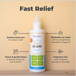 Oxyfresh Advanced Sensitive & Sting Free Cat & Dog Ear Cleaning Solution, 8-fl oz bottle slide 2 of 9