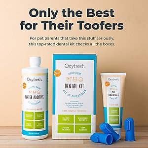 Oxyfresh Dog & Cat Dental Kit