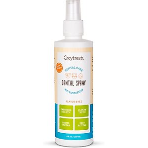 Oxyfresh Dog & Cat Dental Spray, 8-fl oz bottle