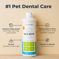 Oxyfresh Premium Pet Care Solution Cat & Dog Dental Water Additive, 16-fl oz bottle slide 2 of 8