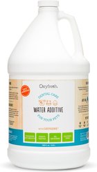 Oxyfresh Premium Pet Care Solution Cat & Dog Dental Water Additive, 1-gal bottle